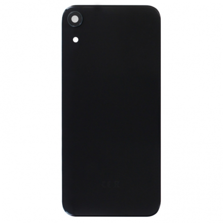 VITRE ARRIÈRE IPHONE XR NOIR GRAND TROU 