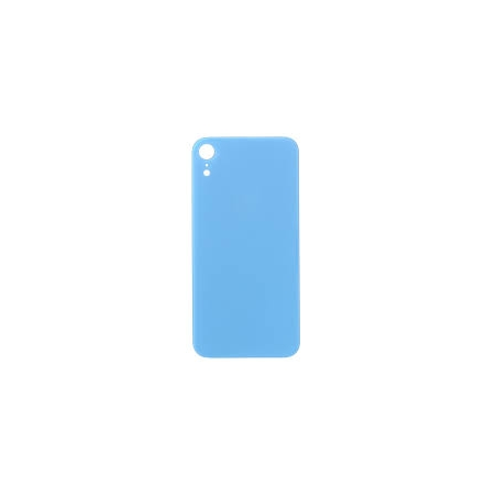 VITRE ARRIÈRE * GRAND TROU * IPHONE XR BLEU PREMIUM 1:1