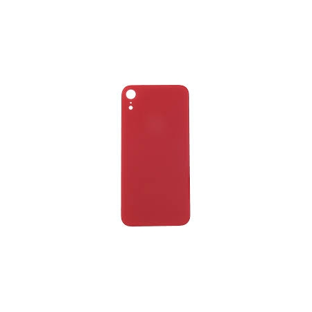 VITRE ARRIÈRE * GRAND TROU * IPHONE XR ROUGE PREMIUM 1:1