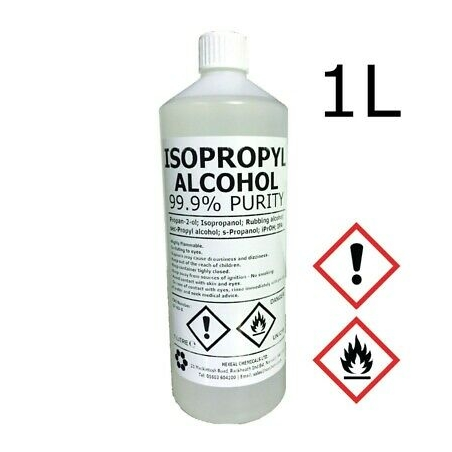 ISOPROPANOL ALCOOL 99.9% 1L