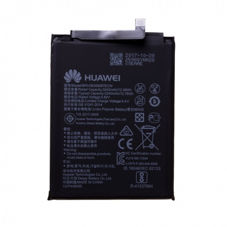 BATTERIE HUAWEI P30 LITE/MATE 10LITE/P SMART PLUS/NOVA 2PLUS/NOVA 3I, REF HB356687ECW