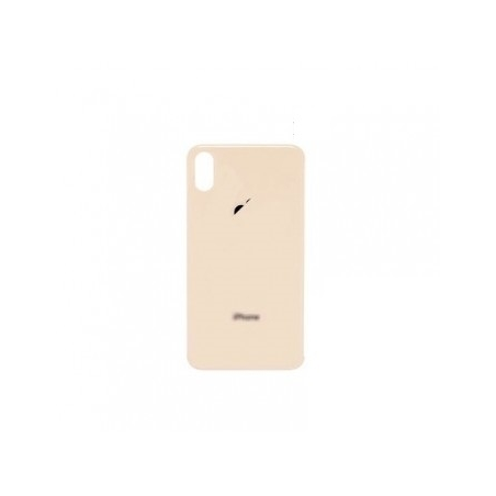 VITRE ARRIÈRE ***GRAND TROU*** IPHONE XS GOLD