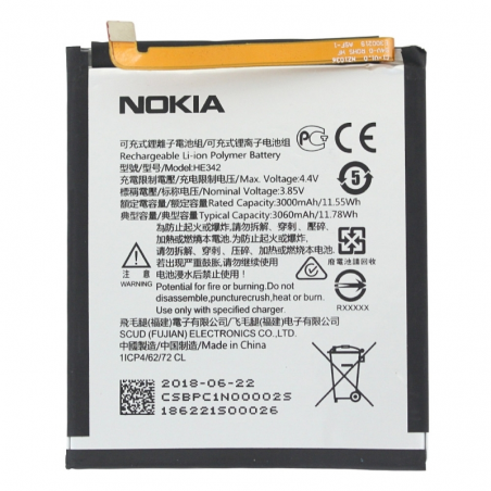 BATTERIE NOKIA 6 2018 / 6.1 ORIGINALE