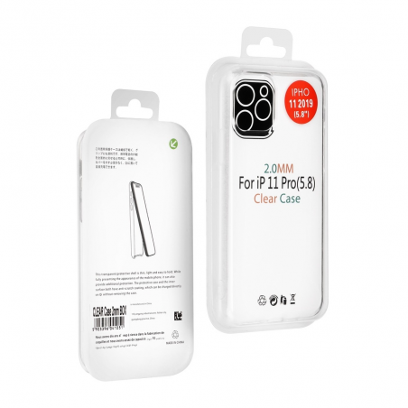 COQUE TRANSPARENTE EXTRA FIN 2MM IPHONE 12 MINI