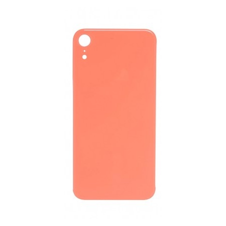 VITRE ARRIÈRE ***GRAND TROU *** IPHONE XR ORANGE