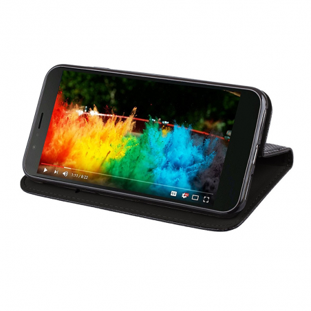 POCHETTE MAGNETIC CASE POUR SAMSUNG A71 NOIR