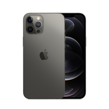 VITRE ARRIERE IPHONE 12 PRO GRAPHITE *** GRAND TROU ***