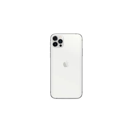 VITRE ARRIERE IPHONE 12 PRO BLANC *** GRAND TROU ***
