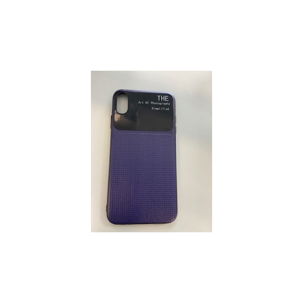 COQUE IPHONE XS MAX BLEU