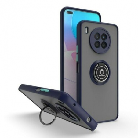 COQUE HONOR 50 5G/NOVA 9 AVEC ANNEAU MAGNETIQUE BLEU