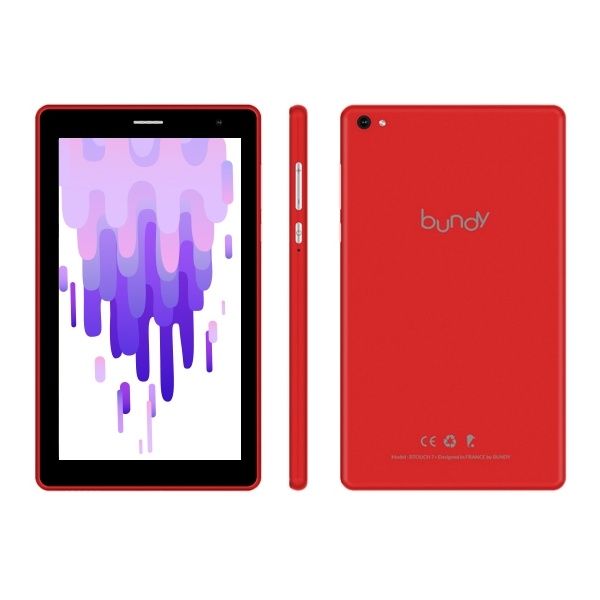 TABLETTE BUNDY BT 7 ROUGE