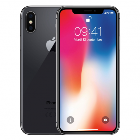 IPHONE X 64GB NOIR OCCASION APPLE GRADE B