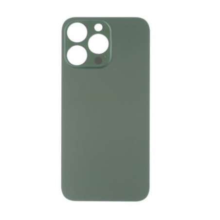 VITRE ARRIERE IPHONE 13 PRO MAX VERT *** GRAND TROU ***
