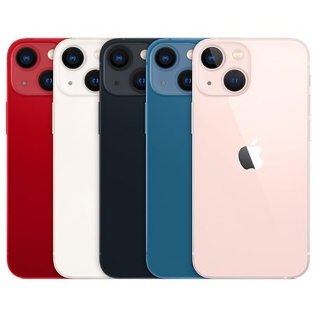 VITRE ARRIERE IPHONE 13 BLANC *** GRAND TROU ***