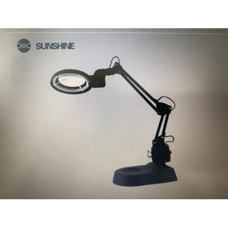 LAMPE / LOUPE ARTICULLEE AVEC LUMIERE BLANCHE LJJ 138