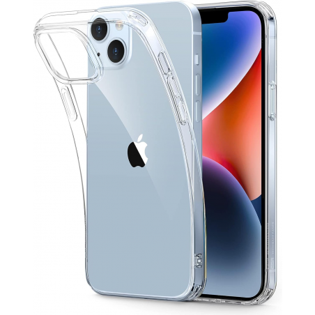 COQUE EN SILICONE TRANSPARENTE IPHONE 13