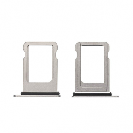 TIROIR SIM ARGENT/SILVER IPHONE XR