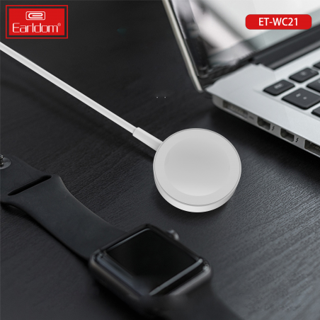 EARLDOM WIRELESS CHARGER APPLE WATCH BLANC