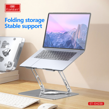 EARLDOM SUPPORT LAPTOP ET-EH238 SILVER