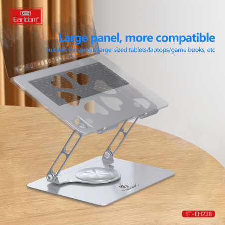 EARLDOM SUPPORT LAPTOP ET-EH238 SILVER