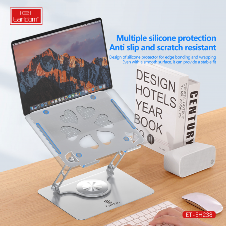 EARLDOM SUPPORT LAPTOP ET-EH238 SILVER