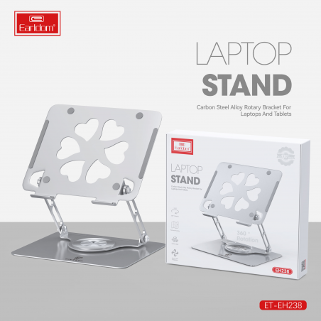 EARLDOM SUPPORT LAPTOP ET-EH238 SILVER