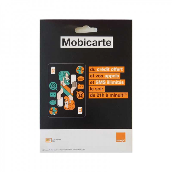 CARTE SIM ORANGE MOBICARTE...