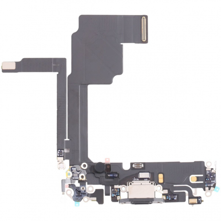 NAPPE CONNECTEUR DE CHARGE IPHONE 15 PRO NOIR (ORIGINE DÉMONTÉ