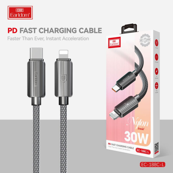 CABLE NYLON TYPE-C TO...