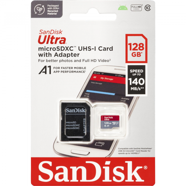 SanDisk Ultra 256 Go Micro...