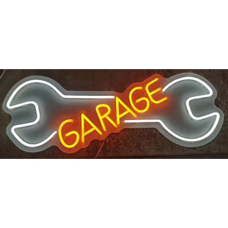 DECORATION SIGNALETIQUE LED NEON GARAGE