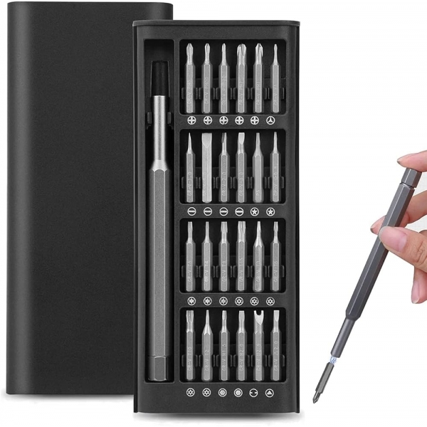 Kit Tournevis 24 en 1 aimanté
