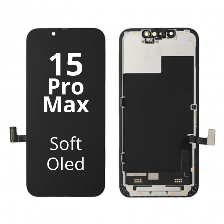 Écran iPhone 15 Pro Max (Soft OLED) 120Hz