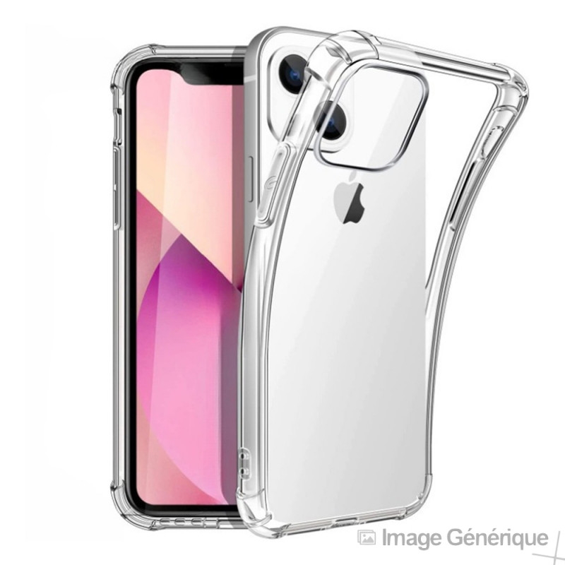 COQUE EN SILICONE TRANSPARENT IPHONE 16 PRO MAX