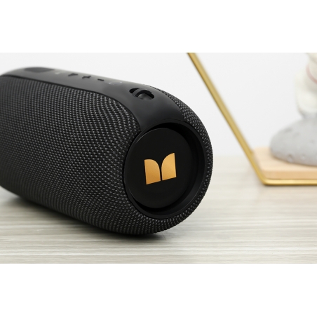 Monster S320 Boombox Bluetooth - 40 Watts - 32 H d'Autonomie - Fonction Jumelage Stéréo - Siri Alexa - Noir
