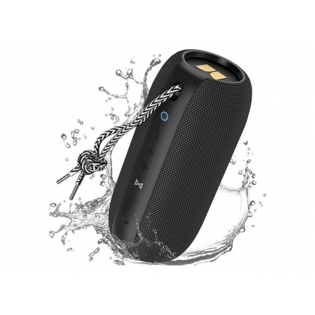 Monster S320 Boombox Bluetooth - 40 Watts - 32 H d'Autonomie - Fonction Jumelage Stéréo - Siri Alexa - Noir