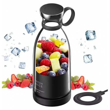 BLENDER FRESH FRUIT SANS FIL NOIR