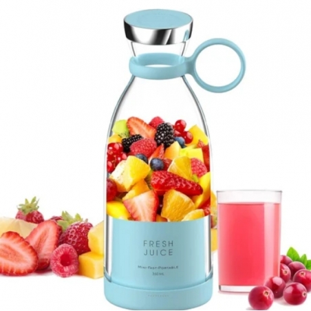 BLENDER FRESH FRUIT SANS FIL BLEU