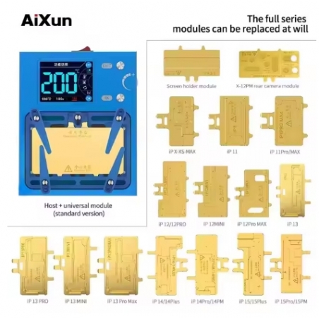 AIXUN IHEATER PRO - 15 series SEPARATEUR DE CARTE MERE IPHONE SERIS X - 15 PM NEW 2024