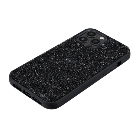 Coque à Strass En TPU souple iPhone 15 Pro ARGENT