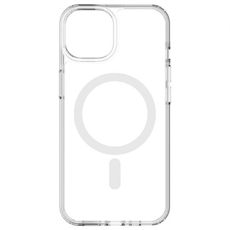 Coque silicone transparente Magsafe Pour iPhone 12