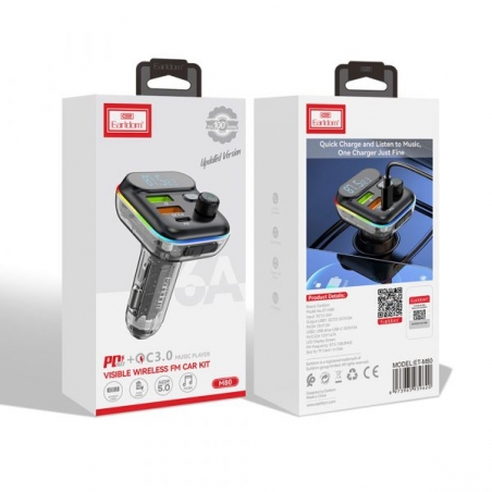 EARLDOM Kit FM pour voiture M80