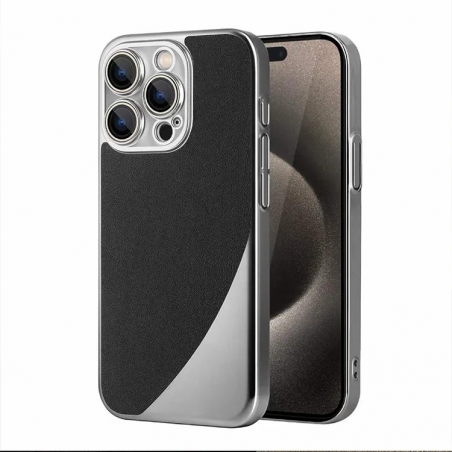 COQUE ULTRA FINE IPHONE 16 PRO MAX NOIR METALIQUE