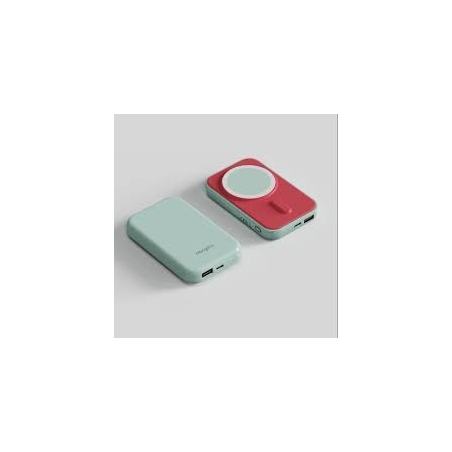 POWER BANK SANS FIL MAGNETIQUE 10 000 mAh ROUGE