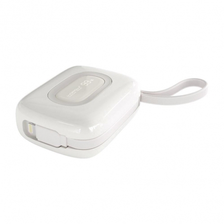 MINI POWER BANK EGG PORTABLE CHARGE RAPIDE 10000 mAH blanc
