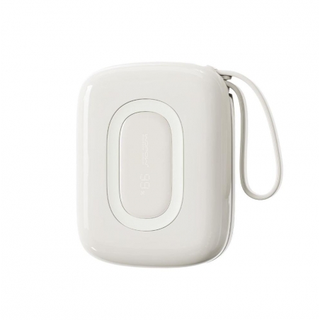 MINI POWER BANK EGG PORTABLE CHARGE RAPIDE 10000 mAH blanc