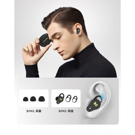 ECOUTEUR SANS FIL BLUETOOTH  INTRA-AURICULAIRES N-LITE 210 MONSTER NOIR