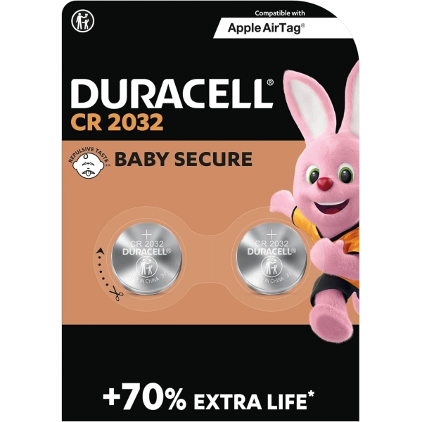 DURACELL 2032 Piles Boutons...