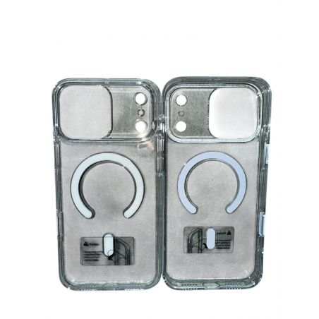 Coque transparente rigide iPhone 17 Pro Max transparente  MAGSAFE