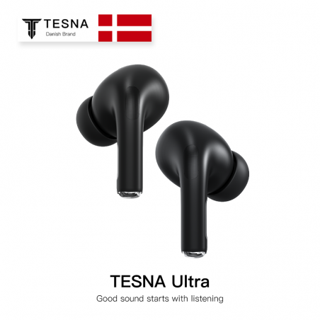 Ecouteur sans fil TESNA Ultra bluetooth noir
